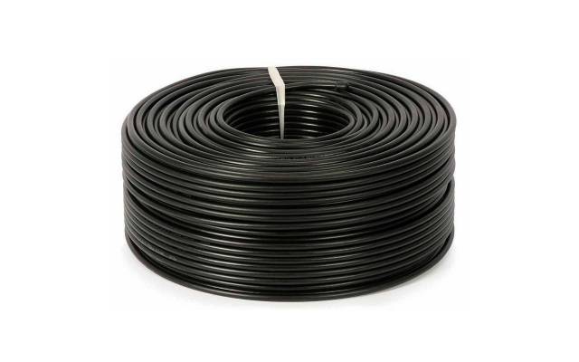Cable siames NRG+ coaxil + corriente 100m