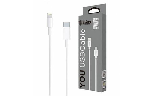 Cable Inkax USB-C a lightning 3.1A