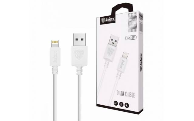 Cable Inkax Lightning 5a 1m blanco