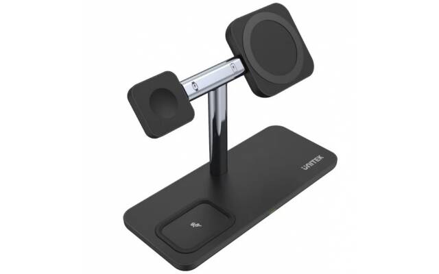 Cargador Inalámbrico Unitek 3 en 1 magnético