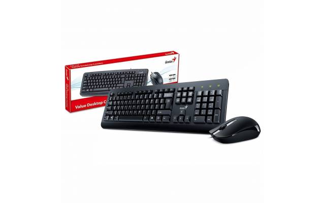 Combo Genius KM-160 teclado y mouse usb