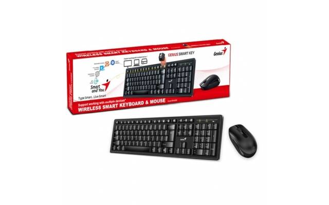 Combo Genius KM-8200 inalámbrico teclado y mouse