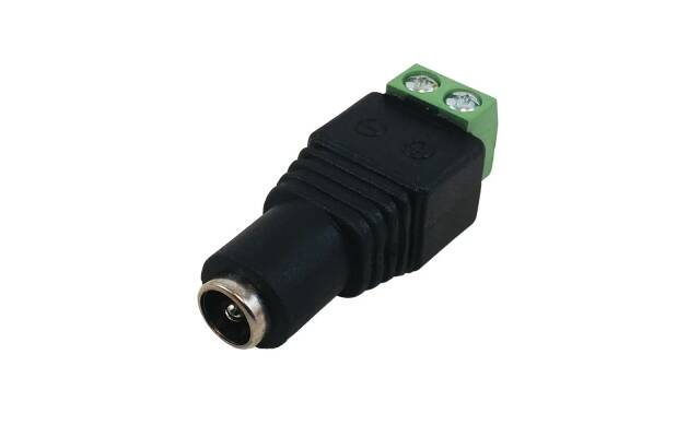 Conector NRG+ 12v 2.1mm hembra para CCTV