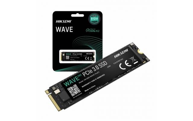 Disco SSD Hiksemi 512GB M2 2280 Nvme Wave