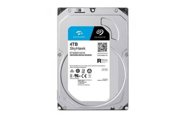 Disco Seagate 4TB SkyHawk Surveillance