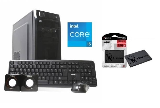Equipo nuevo Core i5 14400 + disco SSD de 240gb