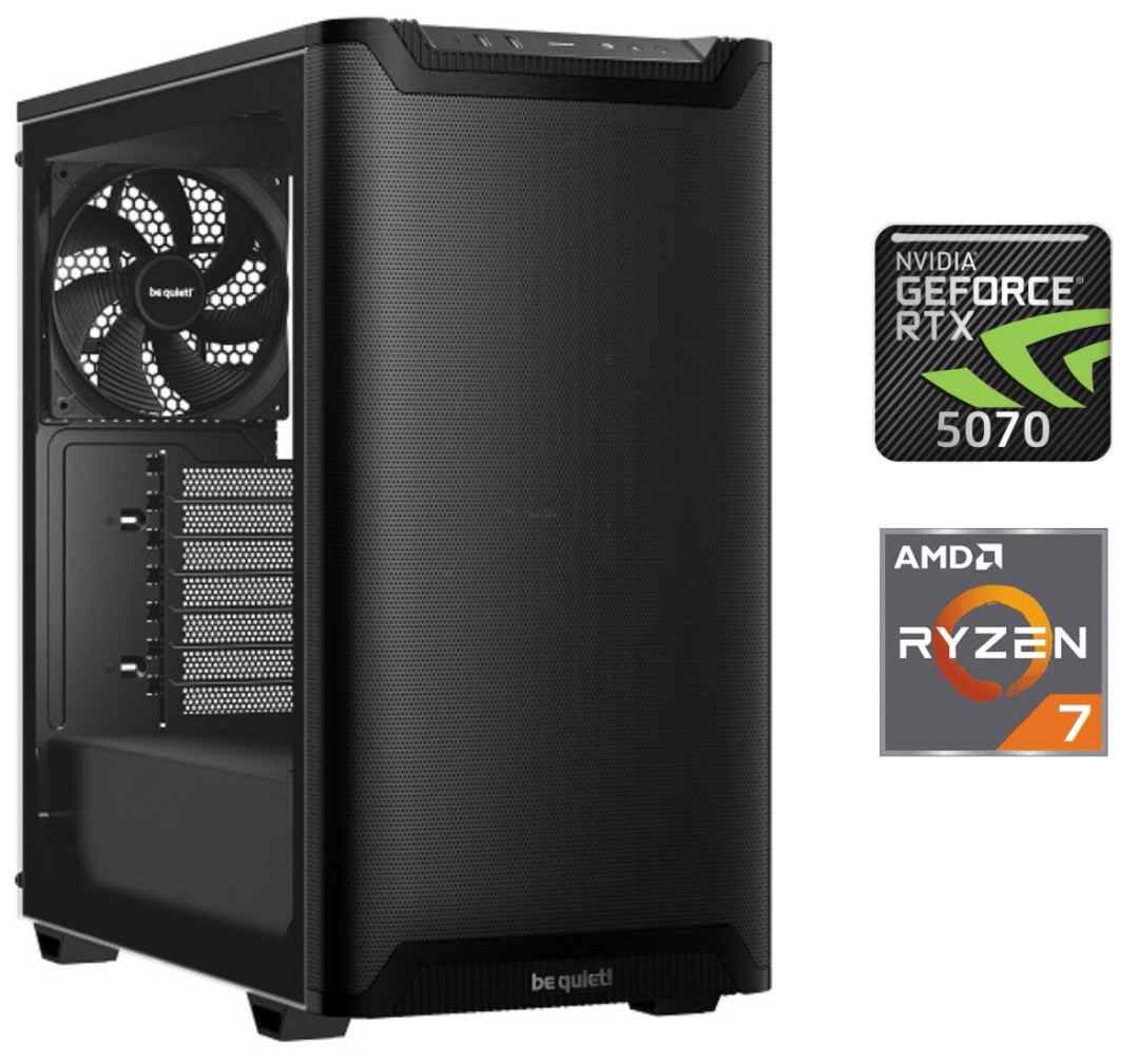 Equipo Gamer Ryzen 7 7700X3D, 32GB, 1TB, RTX 5070 12GB