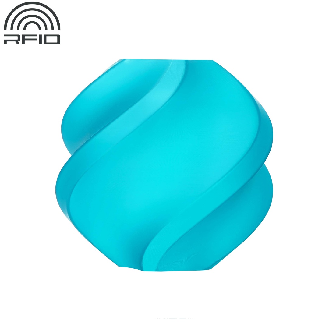 Filamento Bambu Lab PLA Translucent turquesa