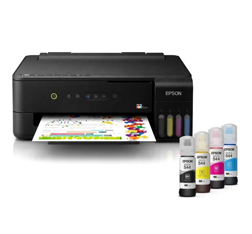 Impresora Epson EcoTank L1350 Wi-Fi + 4 Botellas de Tinta Extra