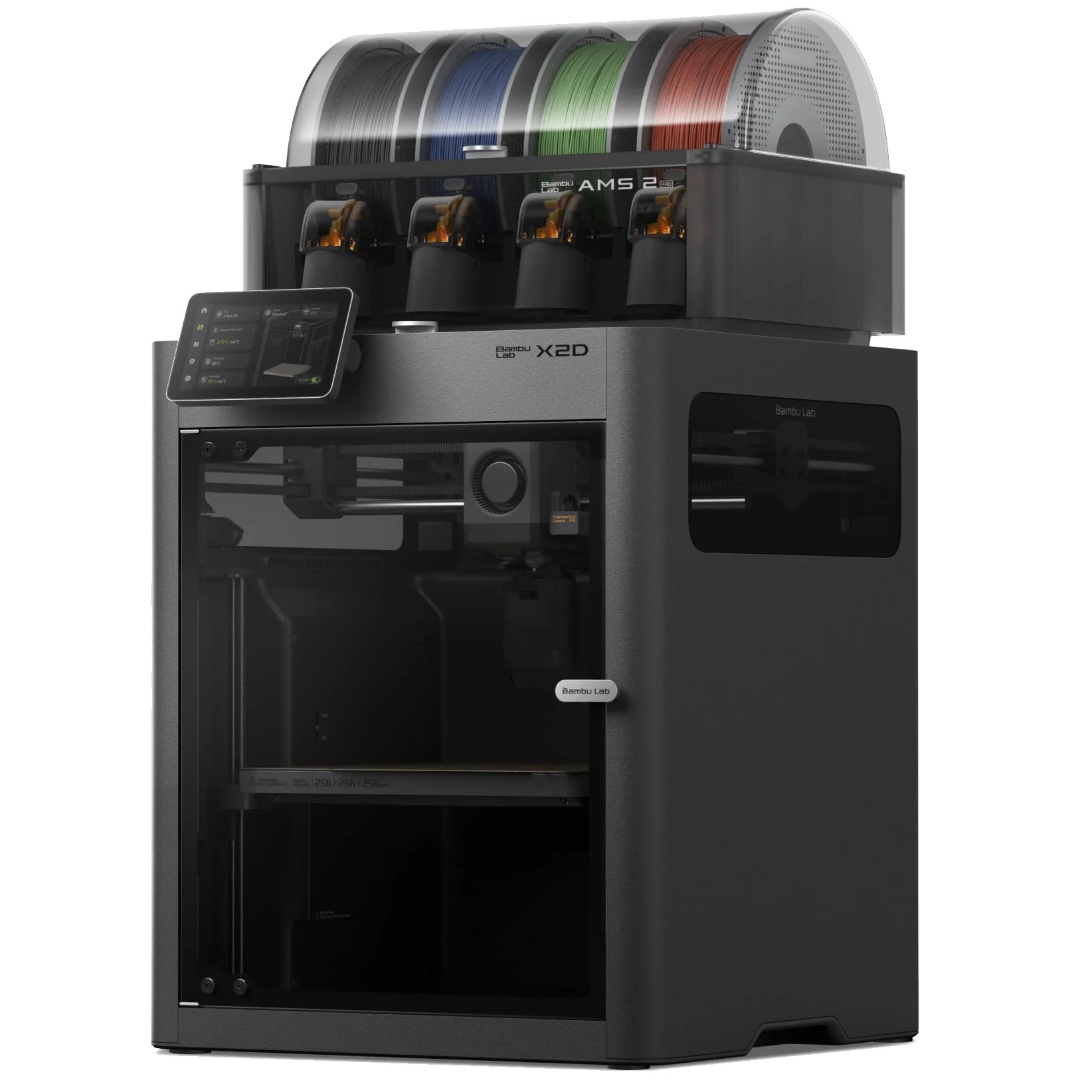 Impresora 3D Bambu Lab X2D Combo con AMS 2 PRO
