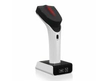Lector de código de barras Netum 1D inalámbrico con base