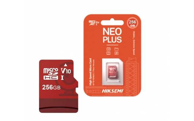 Memoria Micro SD Hiksemi 256GB video vigilancia