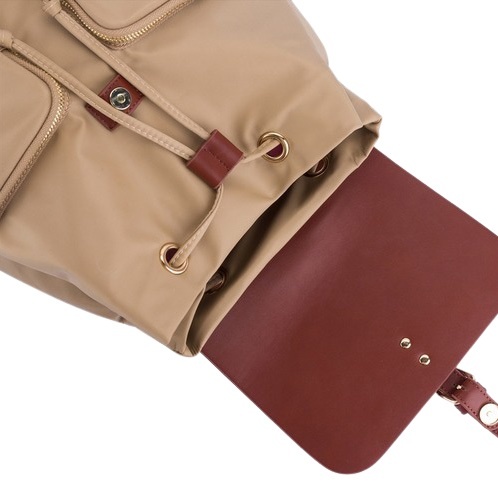 Mochila Gaston Luga Pärlan Marrón/Arena