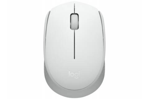 Mouse Logitech M170 inalámbrico blanco