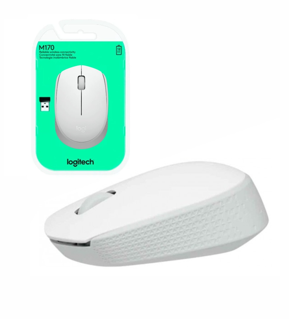 Mouse Logitech M170 inalámbrico blue grey