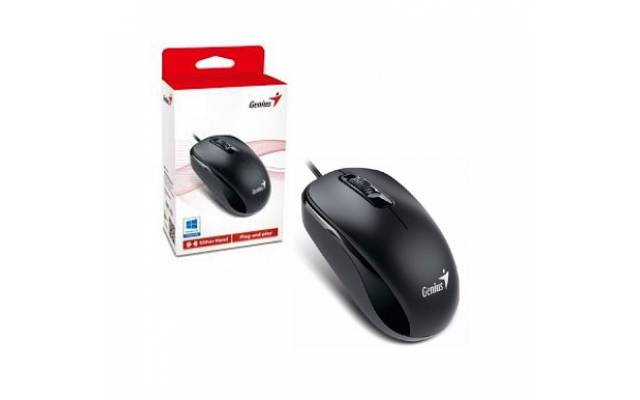 Mouse Genius DX-110 USB-C negro