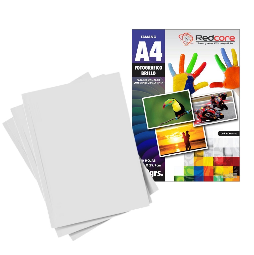 Papel Fotográfico Brillante 230gr A4