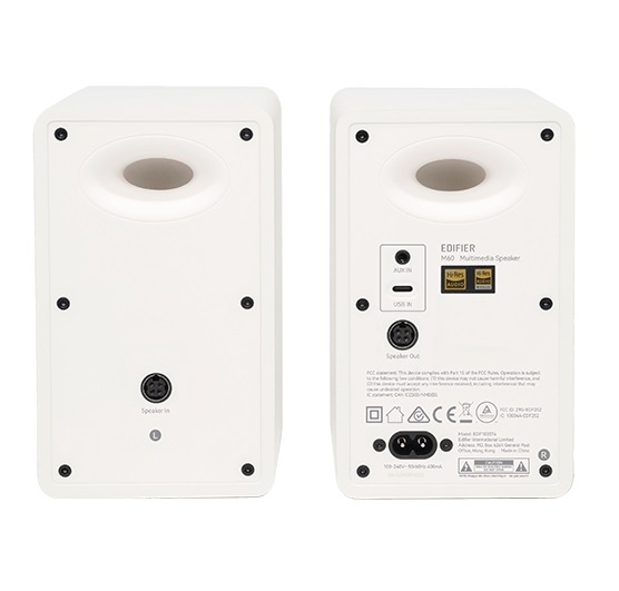 Parlantes Edifier M60 66W Bluetooth 2.0 Blanco