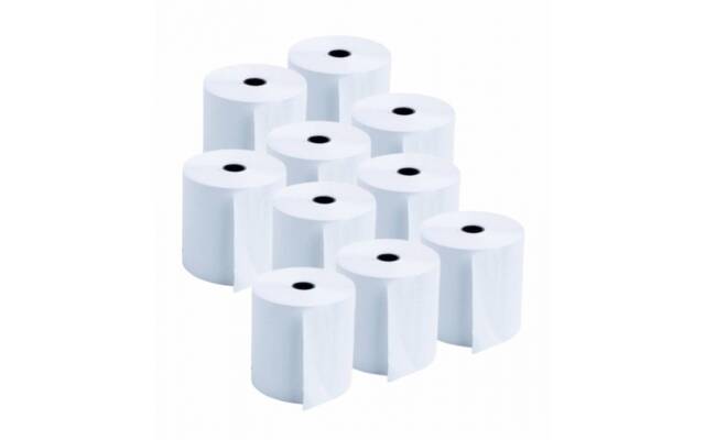 Rollos para impresora térmica 57x40x13 pack x 10