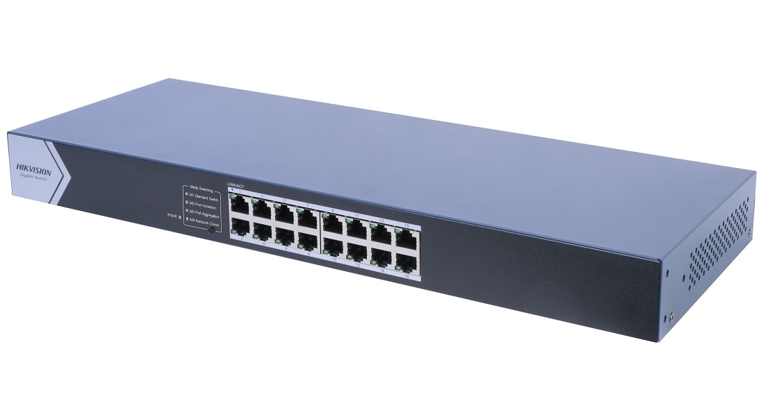 Switch Hikvision 16 puertos gigabit