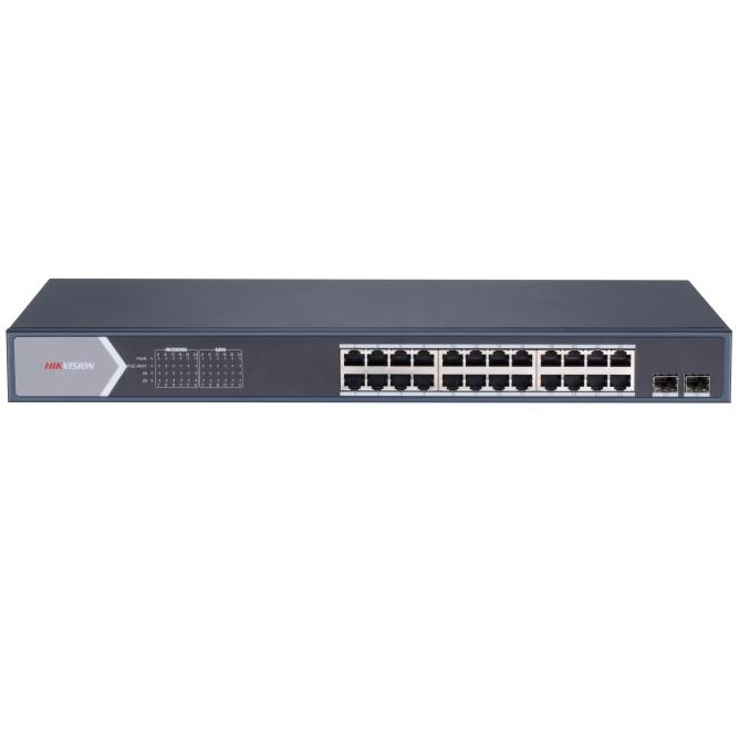 Switch PoE Hikvision DS-3E1526P-SI Smart 24 Puertos Gigabit 370W