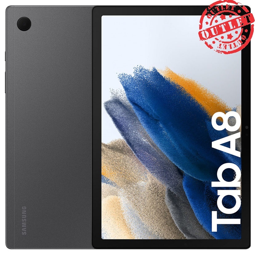 Samsung X200 Galaxy Tab A8 2021 10.5" 3+32GB gris (con detalles)